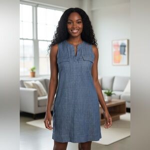 Monteau Los Angeles Denim Blue Dress Size XS